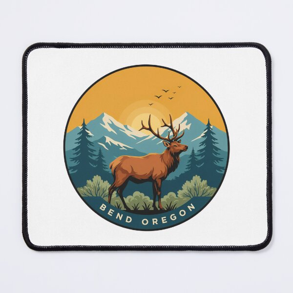 Item preview, Bend Oregon: Elk Mountain Scene designed and sold by CircinusStore.