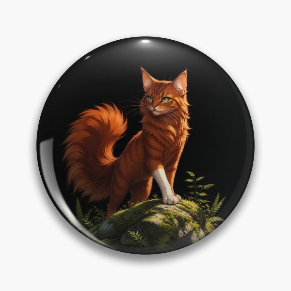 Item preview, Squirrelflight Warrior Cats Fire Spirit Anime Illustration designed and sold by Broken143.