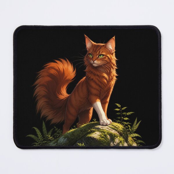 Item preview, Squirrelflight Warrior Cats Fire Spirit Anime Illustration designed and sold by Broken143.