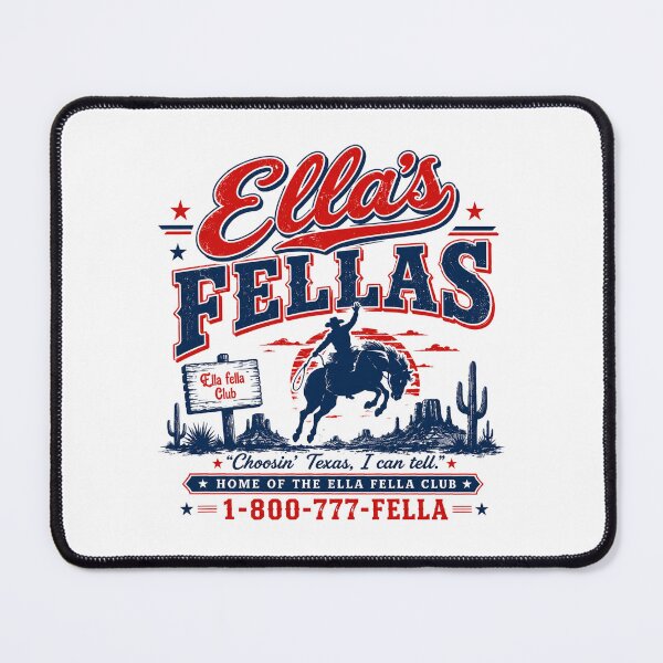 Item preview, Ellas Fellas Club, Cowboy Rodeo Club, Western Country Concert designed and sold by AvinoPrizi.