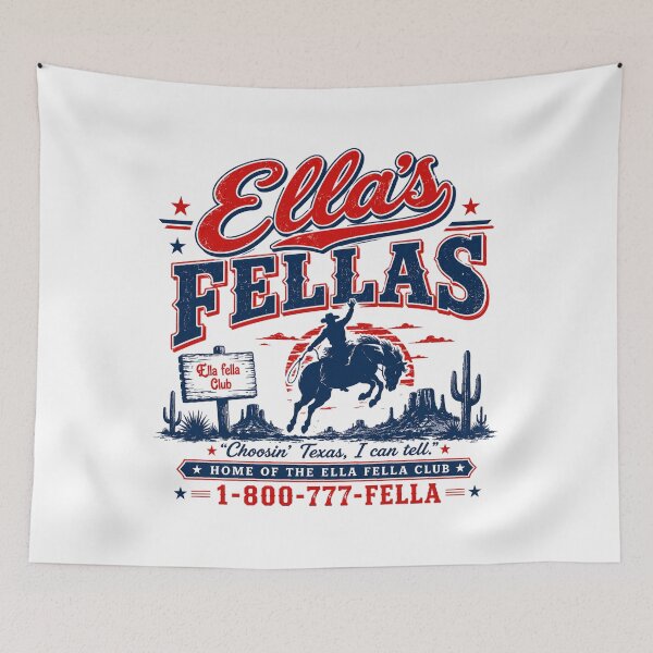 Item preview, Ellas Fellas Club, Cowboy Rodeo Club, Western Country Concert designed and sold by AvinoPrizi.