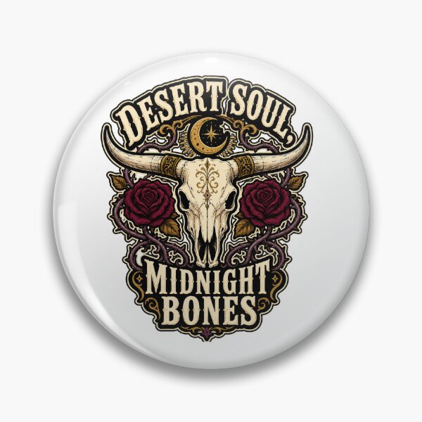 Item preview, Desert Soul Midnight Bones Longhorn Skull designed and sold by Lobory.