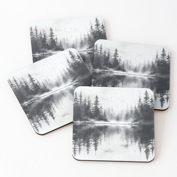 Item preview, Silent Alpine Reflection designed and sold by ONYX Pixee.