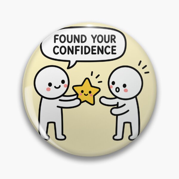 Item preview, Found Your Confidence Funny Sticker designed and sold by MonkiFlipp.