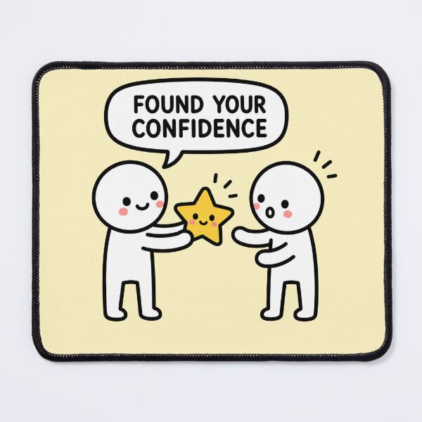 Item preview, Found Your Confidence Funny Sticker designed and sold by MonkiFlipp.
