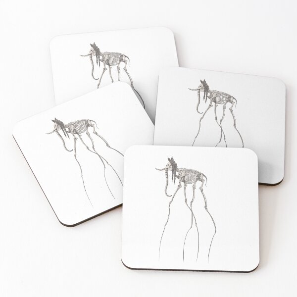 Item preview, Winged Elephant Skeleton - Surreal Anatomy Art designed and sold by EffyDesign5152.