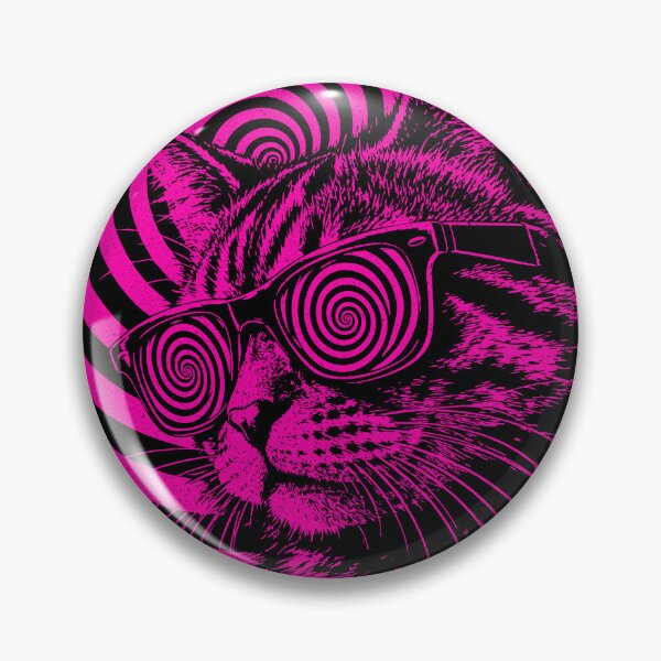Item preview, Neko no Mirai - Cat Future - Hypnotic Trippy Neon Streetwear designed and sold by ShirtRemarks.