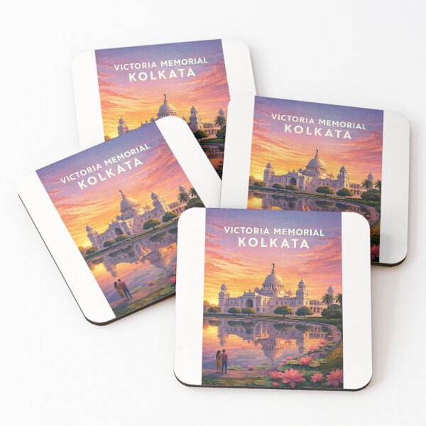 Item preview, Victoria Memorial Kolkata at Golden Sunset designed and sold by Places On Earth.