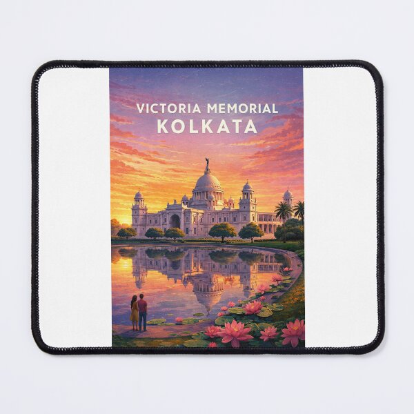 Item preview, Victoria Memorial Kolkata at Golden Sunset designed and sold by Places On Earth.