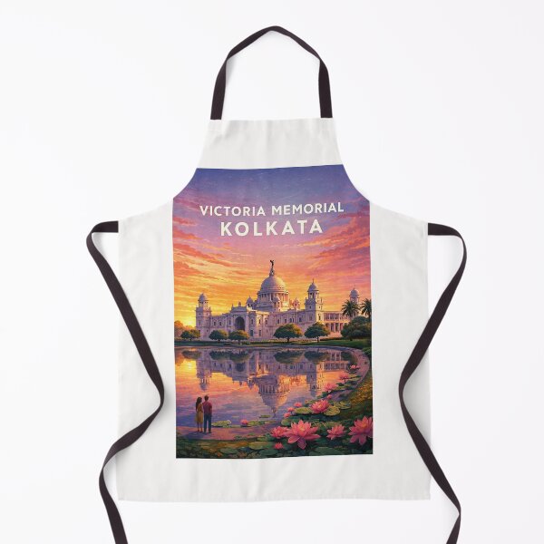 Item preview, Victoria Memorial Kolkata at Golden Sunset designed and sold by Places On Earth.