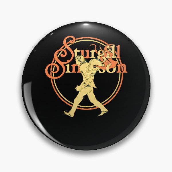 Item preview, Sturgill Simpson Barefoot Guitarist Circular designed and sold by Ballknowledge.