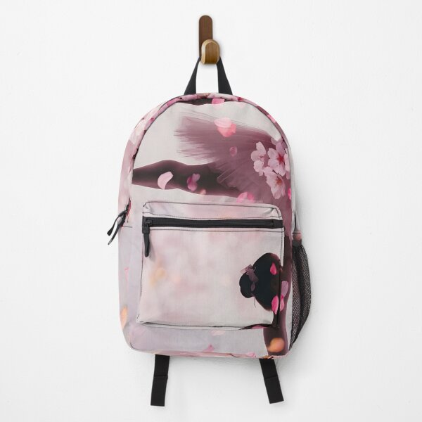 Item preview, Sakura Ballet Dancer – Cherry Blossom Floral Art Print | Elegant Pink Spring Wall Art designed and sold by DreamyWallVibes.