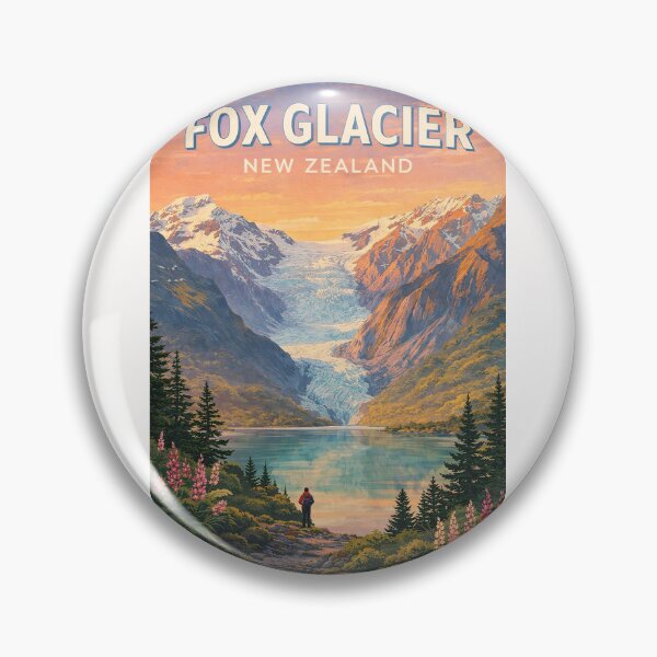 Item preview, Fox Glacier and Southern Alps Wilderness designed and sold by Places On Earth.