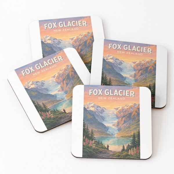 Item preview, Fox Glacier and Southern Alps Wilderness designed and sold by Places On Earth.