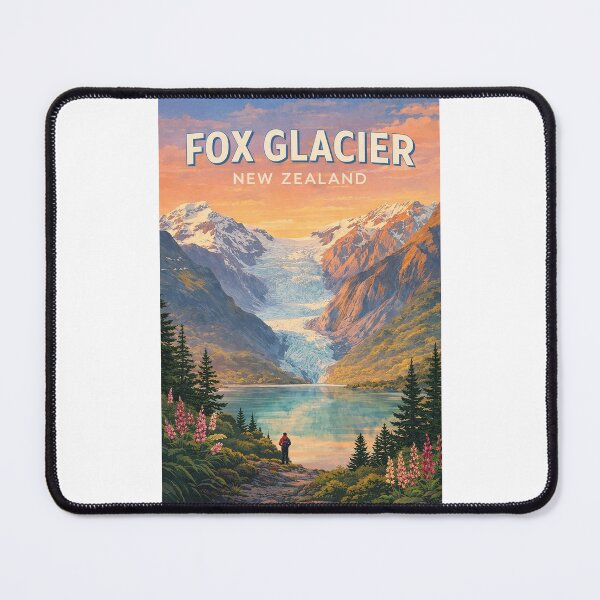 Item preview, Fox Glacier and Southern Alps Wilderness designed and sold by Places On Earth.
