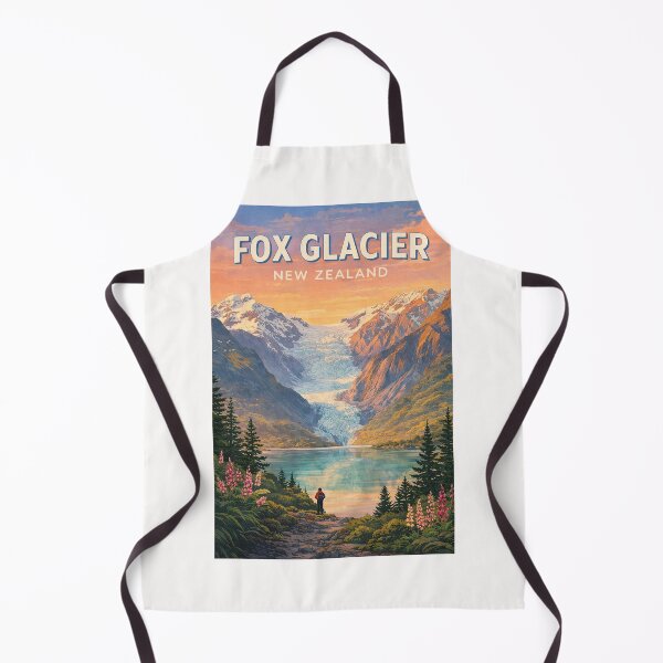 Item preview, Fox Glacier and Southern Alps Wilderness designed and sold by Places On Earth.