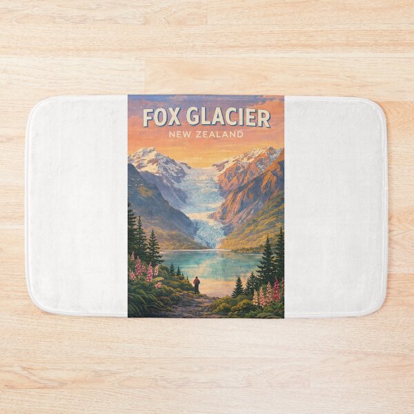 Item preview, Fox Glacier and Southern Alps Wilderness designed and sold by Places On Earth.