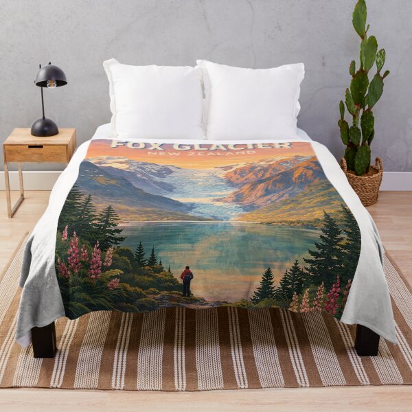 Item preview, Fox Glacier and Southern Alps Wilderness designed and sold by Places On Earth.