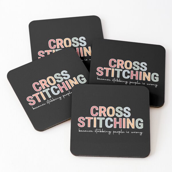 Item preview, Cross Stitch Coffee designed and sold by goombi-creative.