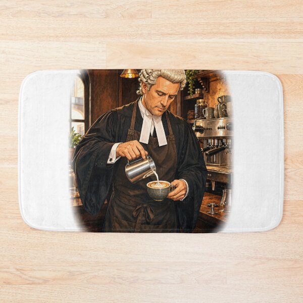 Item preview, Barrister Barista designed and sold by FyreHorse Designs.