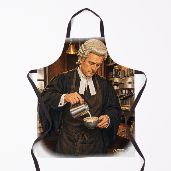 Item preview, Barrister Barista designed and sold by FyreHorse Designs.