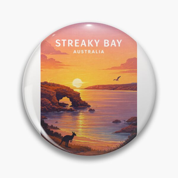 Item preview, Streaky Bay South Australia Sunset Coast designed and sold by Places On Earth.