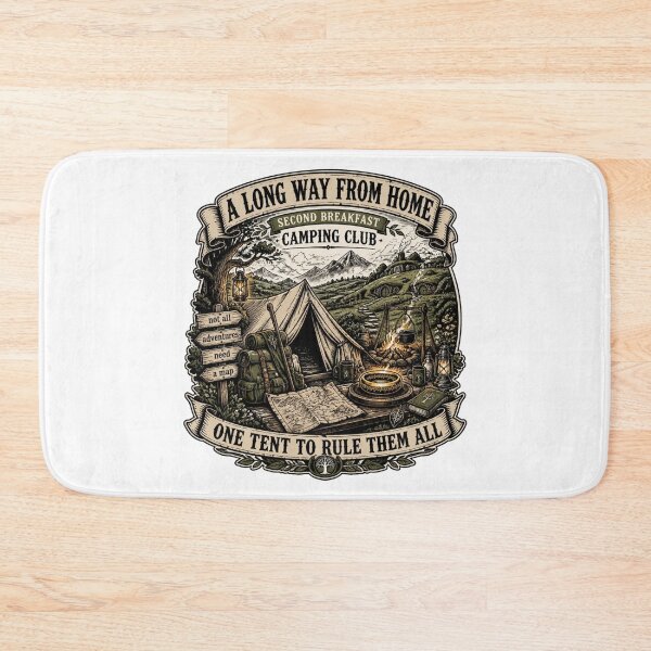 Item preview, Second Breakfast Camping Club – Cozy Fantasy Adventure Camping designed and sold by Cavalier-org.