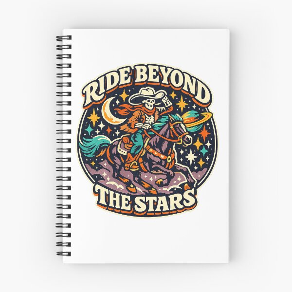 Item preview, Ride Beyond The Stars Cosmic Cowboy Skeleton designed and sold by Lobory.
