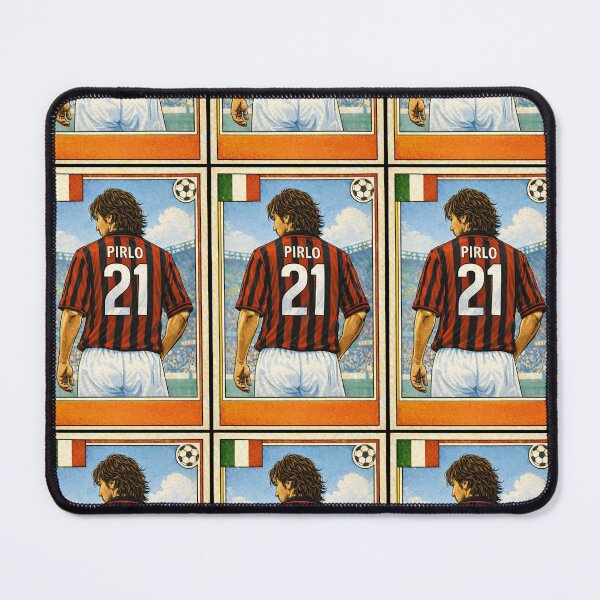 Item preview, Il Metronomo - Retro Pirlo AC Milan shirt. designed and sold by Tony Panini Retro.