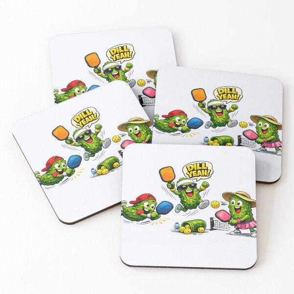 Item preview, DILL YEAH! Pickles on Fire - Pickleball Club designed and sold by Poppflix-TM.
