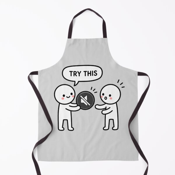 Item preview, Try This Mute Button Sticker designed and sold by MonkiFlipp.