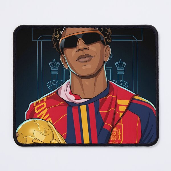 Item preview, Lamine yamal vector illustration designed and sold by Rusdiii.