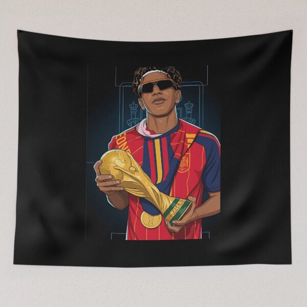 Item preview, Lamine yamal vector illustration designed and sold by Rusdiii.