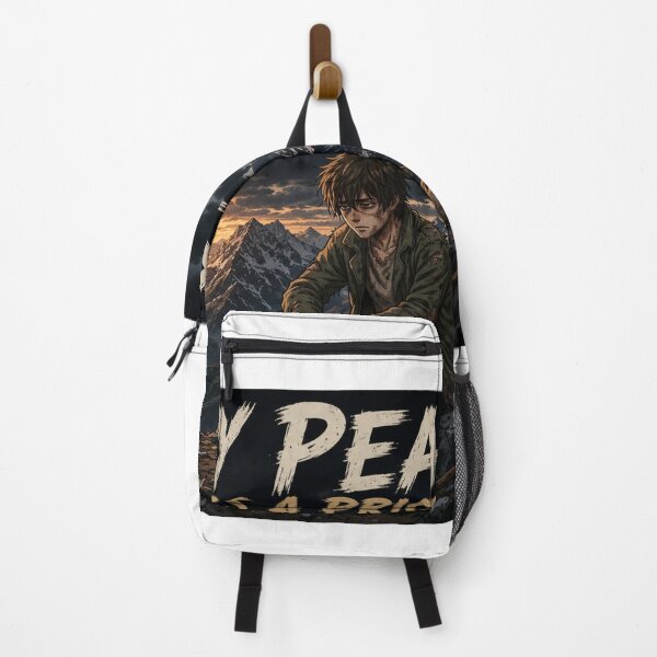 Item preview, Every Peak Demands a Price – Mountain Survival Motivation | Dark Adventure Graphic designed and sold by UrbanEchoHub.