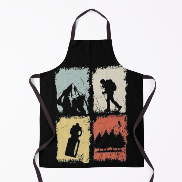 Item preview, Retro Hiking Adventure Silhouette – Vintage Outdoor Explorer Design designed and sold by Palette & Hue.