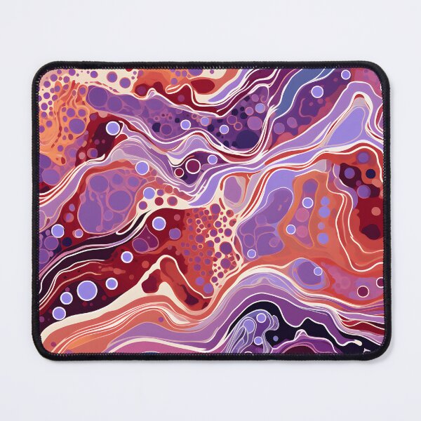 Item preview, Aboriginal Inspired Dot Art - Dreamtime Flow Abstract designed and sold by GrinGalore.