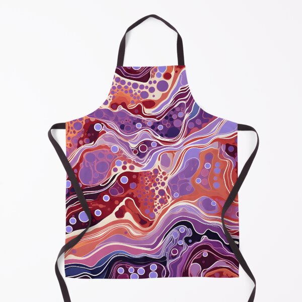 Item preview, Aboriginal Inspired Dot Art - Dreamtime Flow Abstract designed and sold by GrinGalore.