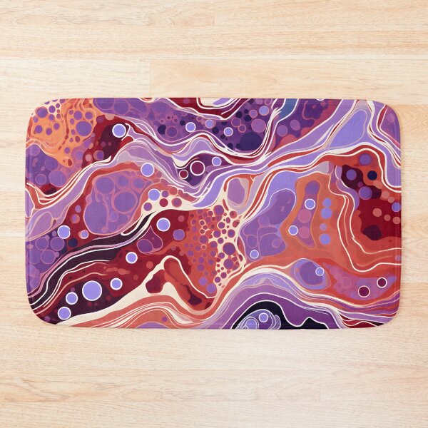Item preview, Aboriginal Inspired Dot Art - Dreamtime Flow Abstract designed and sold by GrinGalore.