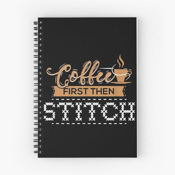 Item preview, Cross Stitch Coffee Funny designed and sold by goombi-creative.