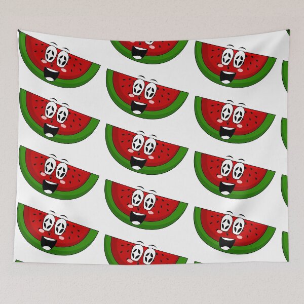 Item preview, Cute Happy Watermelon Cartoon designed and sold by priyanshustore.