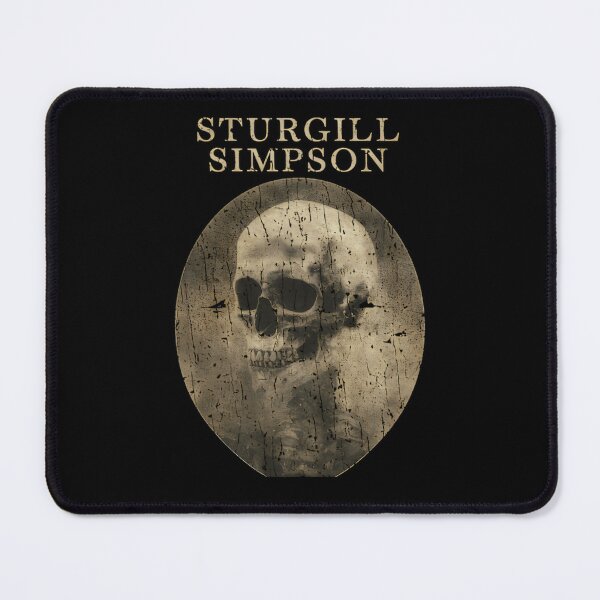 Item preview, Sturgill Simpson Skeleton Skull Oval designed and sold by Ballknowledge.