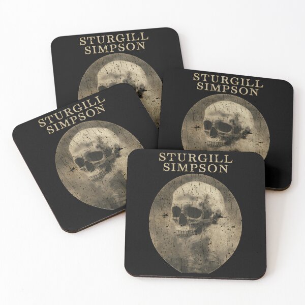 Item preview, Sturgill Simpson Skeleton Skull Oval designed and sold by Ballknowledge.