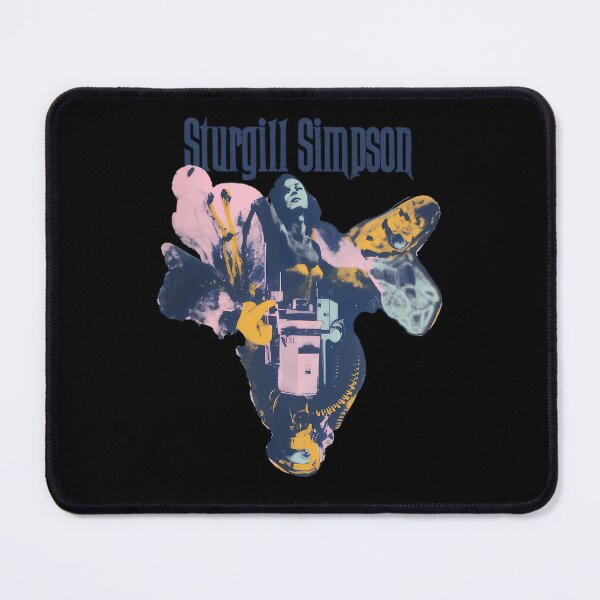 Item preview, Sturgill Simpson Female Figure Floral Collage designed and sold by Ballknowledge.