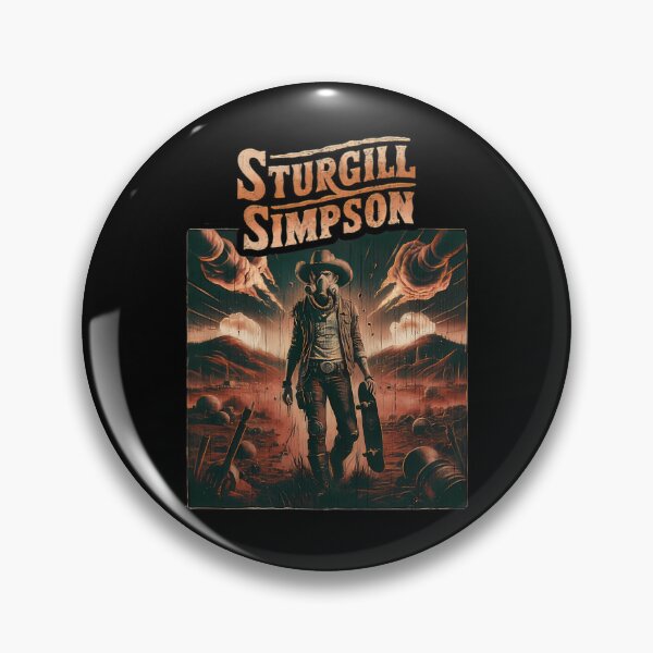 Item preview, Sturgill Simpson Gas Mask Wanderer designed and sold by Ballknowledge.