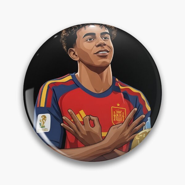 Item preview, Lamine yamal vector illustration designed and sold by Rusdiii.