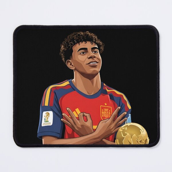 Item preview, Lamine yamal vector illustration designed and sold by Rusdiii.