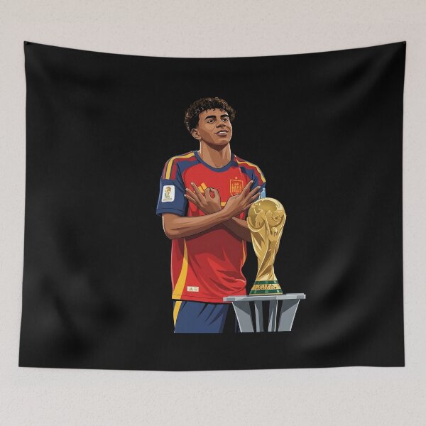 Item preview, Lamine yamal vector illustration designed and sold by Rusdiii.