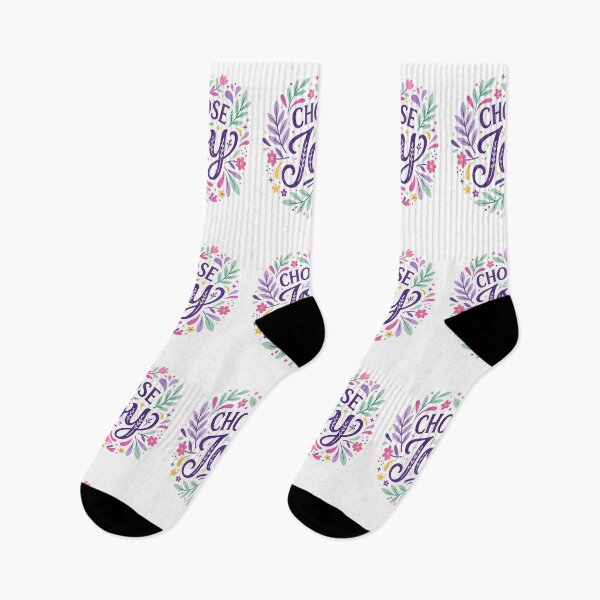 Item preview, Choose Joy Purple: Typo Series designed and sold by emeraldazalea.