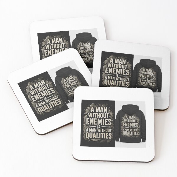Item preview, A Man Without Enemies Quote Design designed and sold by Stargate256.