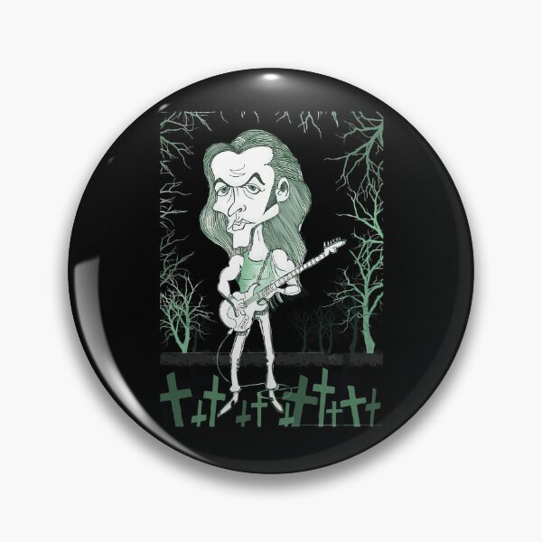 Item preview, Steele Bassist Caricature Green Forest designed and sold by Ballknowledge.